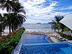 Beach club pool