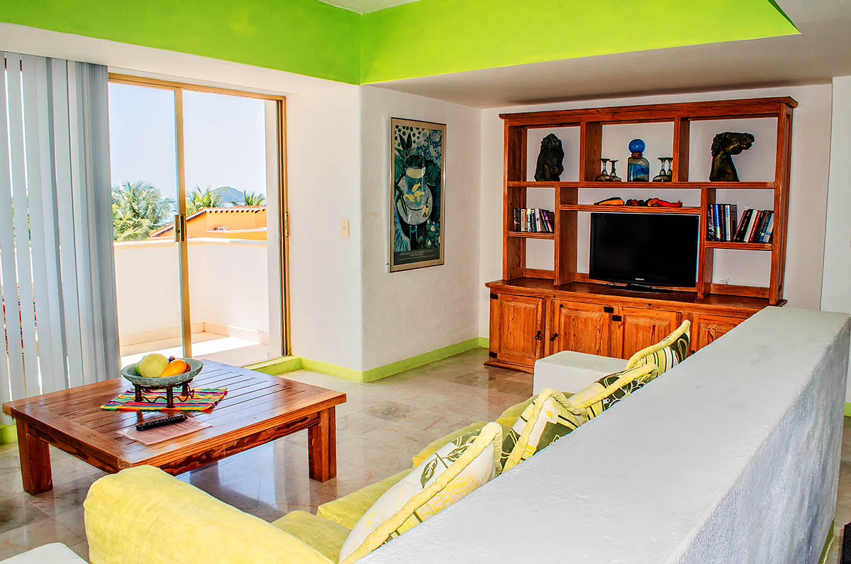 Living room with TV
